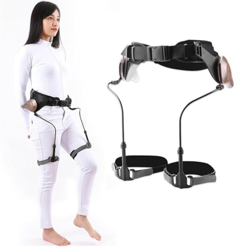 Generico Ausilio per Camminare, Camminata Potenziata, Gambe con esoscheletro bionico, Deambulatore riabilitativo con Forza/Lunghezza Regolabile, per ospedali/parchi/Case di Riposo