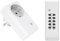 Perfect Funksteckdosen-Set, 1x Funksteckdose, 1x Funkfernbedienung, Innenbereich, 220-240V 1100 Watt, Reichweite 30m, weiß