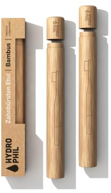 Hydrophil Reise Zahnbürste Etui - 2er Pack - Reisezubehör - Zahnbürsten Schutz - Backpacking Musthave - Zahnbürsten Aufbewahrung