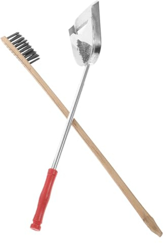 BESPORTBLE 2pezzi Kit di Pulizia per Gabbie di Uccelli Set Spazzola e Paletta per Pappagalli e Canarini Accessori Essenziali per La Manutenzione della Gabbia degli Uccelli