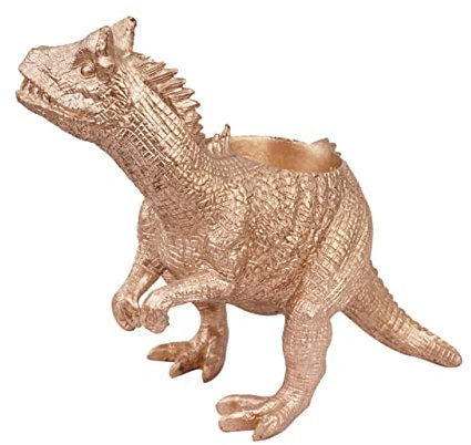 OFFSCH Pot De Fleurs Dinosaure en Résine Artisanat Créatif De Bureau pour Conteneur De Plantes