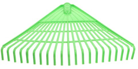 POPETPOP Laubbesen Rechen Für Rasen Kehrmaschine Kunstrasen Grasrechen Handrechen Ersatz Gartengrubber Laubschaufeln Handrechen para Rasenrechen Ersatzköpfe Unkrautdraht Grün Pp