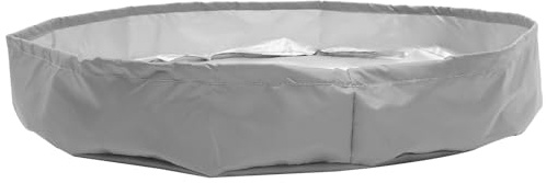 BESTOMZ Outdoor Bucket Cover Water Barrel Protective Cover for Garden Rain Buckets Oxford Fabric Sealed Top Lid Dustproof Chemical Barrel Shield Waterproof and Sturdy for Patio Lawn