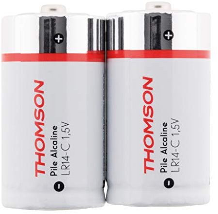Thomson Pack 2 piles alcalines LR14 C 1,5 V