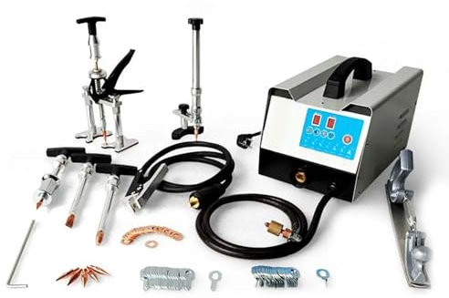 DPFCYBS Kit De Reparación De Vehículos Desabollador por Puntos Soldador Multifuncional por Puntos Reparación De Chapa De Automóvil
