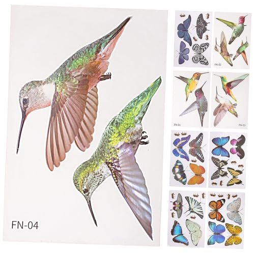Hemobllo Pegatinas de Ventana de Aves para Decoración Vinilos Removibles Anticolisión Adhesivos Estáticos para Hogar y Oficina Protección Visual para Aves Decoración de Puertas y Ventanas