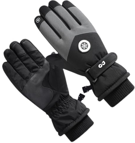 Genérico Guantes De Invierno | Resistentes Al Viento, Térmicos Y Ligeros - Guantes De Conducción Calentadores De Manos para Exteriores,Hombres Mujeres Adultas Correr Conducir Esquiar Cazar Escalar