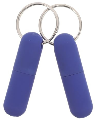 PENIKOKO 2 Pièces Porte-clés Coupe-cigare Métal Outil de Perçage Précis et Portable Ouverture Uniforme pour Fumeurs Design Élégant et Compact pour Usage Mobile