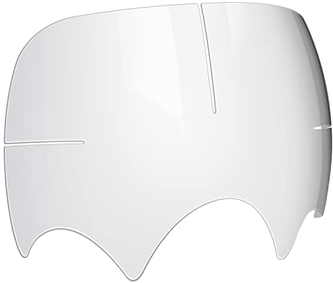 AirGearPro Cache-objectifs détachables compatibles avec le masque respiratoire complet G-750 avec filtres | Couvertures d’écran facial | Couvre-masques complets | Taille standard | Paquet de 10