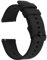 TIESOME Ersatz Uhrenarmbänder Silikon, Uhrenarmband mit Schnellverschluss Ersatzbänder Watch Straps, Uhren Zubehör Uhrenarmbänder Watch Band (22mm, Schwarz)