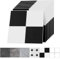 PVC Flooring Self-Adhesive - Vinyl Flooring Tile Look, Vinyl Laminate, Waterproof & Durable Floor Tiles for Living Room, Kitchen, Bathroom, Balcony, Checkerboard Pattern, 20 Tiles, 1.8 m², 30 x 30 cm