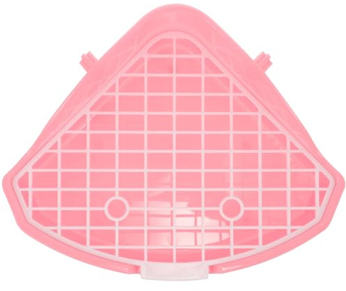 PENIKOKO Lettiera per Conigli Design Compatto Vasino per Criceti Anti-Perdita Toilette per Porcellini d Lavabile Lettiera per Piccoli Animali Riutilizzabile