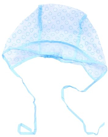 VALICLUD 12piezas Gorros Para Mechas Desechables Gorro Con Protección De Cuello Para Salón Para Teñir El Cabello Profesionalmente