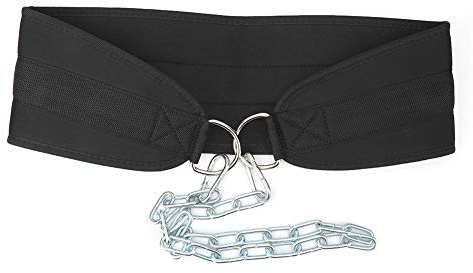 Zerodis Krafttraining Trainingsgürtel für Krafttraining, Unterstützt 200 Pfund, Ideal für Klimmzüge und, Dip-Gürtel, Hochelastisch