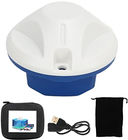 TIKATARER Détecteur de Poisson Portable, Capteur Sonar sans Fil avec 23 Langues, Détection à 90 Degrés pour la Pêche en Mer, en Rivière, sur Lac glacé