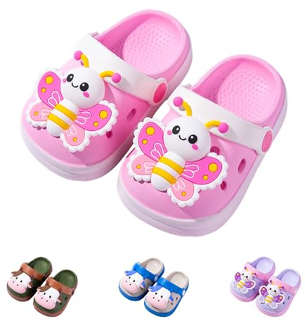 DRECAGE Mules et Sabots Enfants Pantoufles Chaussures Mixte Bébé Fille Garçon Chaussons Eté Piscine de Jardin Clogs Sandales de Plage à Enfiler