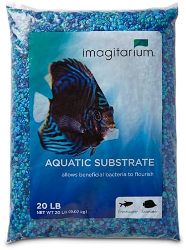 imagitarium by Petco Aquarium Gravel Substrate Blue Jean 20 lbs.