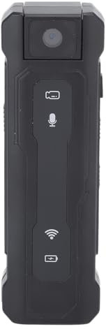 Body Cam, Videoregistratore WiFi 1080P Cam di Sicurezza Portatile Indossabile con Design a Clip Posteriore, BodyCam 1080P Piccola Telecamera con Obiettivo Ruotabile a 180°