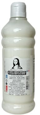 SÜDOR Médium textile 500 ml. Fait de peintures acryliques textiles - Améliore l'adhérence de la peinture acrylique sur les tissus - Lavable en machine - Lavable en machine - Médium de peinture textile