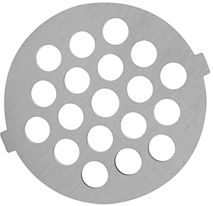 Nestling Meat Grinder Cutting Plate Bestware Meat Mincer, Meat Grinder Crusher Mincer Plate Disc Knife 5/7mm Hole Meat Grinder Spare Parts Nestling Meat Grinder Cutting Plate