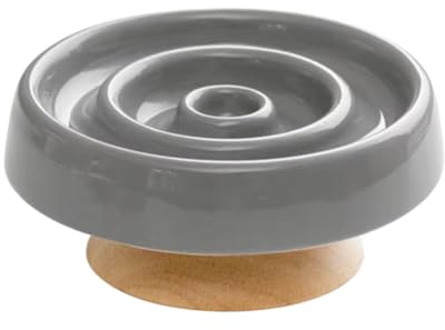 GIWFBQTR Bol d'alimentation Lente en Céramique pour Chien, Bol de Nourriture Anti-Avalement pour Chat, Bol de Nourriture pour Chat, Bol de Nourriture pour Chiots, Chiens et