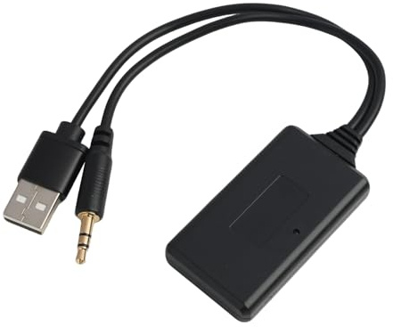3,5 mm AUX Trådlös Bluetooth 5.0-mottagare, Bluetooth AUX-adapter, ljudsändare, enkel installation, Bluetooth-adapter för bil, snabb musiköverföring