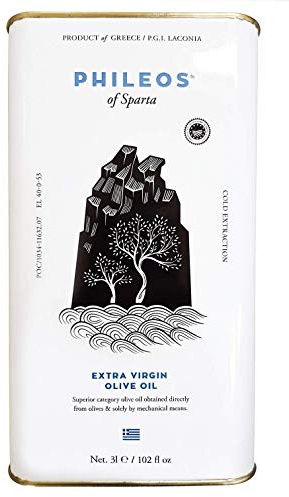 Phileos of Sparta, Olive Oil - Extra Virgin, Greece 3 l Can
