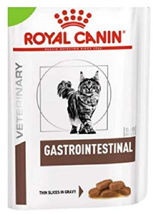 Royal Can in Veterinary Diet Cat - Gastro Intestinal Wet Cat Food Pouch In 24 x 85g
