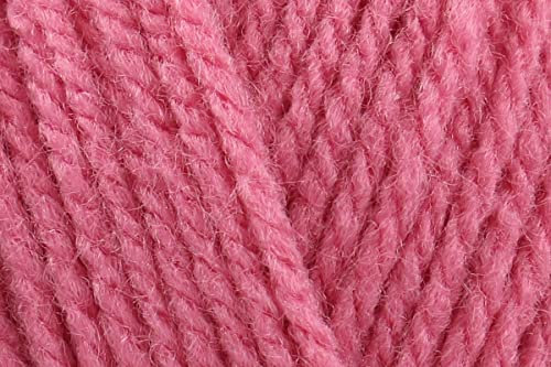 Sirdar Hayfield Bonus DK Crochet Yarn, 100% Acrylic Double Knitting Wool for Jumpers Toys Sweaters - 100g Ball - Deep Rose (616) - Single (1 Ball)
