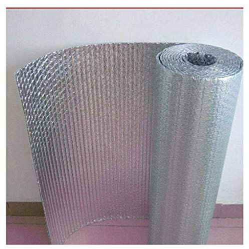 Reflectix Rouleau d'isolation thermique autocollant en aluminium pour plafond, mur et façade Isolation thermique multicouche pour le froid et la chaleur pour économiser de l'énergie dans le radiateur
