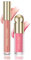 2PCS Liquid Blush & Lip Gloss,Flüssiges Creme-Rouge leichtes Creme-Rouge-Makeup,Glänzender Feuchtigkeitsspendender Lipgloss (01)