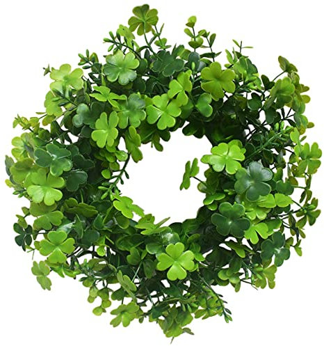Wreath for Front Door Spring Wreath Artificial Spring Summer Door Wreath Home Decoration for Indoor Outdoor Door Wreath Spring Door Wreath Artificial Wild Flowers Garland Door Wreath with (F, One