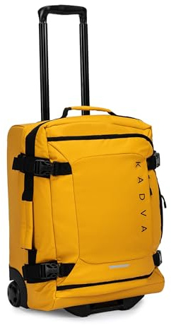 KADVA Lazio Valise de Voyage à roulettes I Bagage Cabine à Main I Coque Souple avec 2 roulettes I Cadre Télescopique