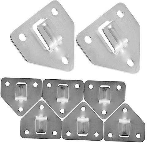 Vaguelly 8 Stck. Halterung Für Feuerlöscher Montagehalterung Montieren Wandhaken Garage Feuerlöscherhalterung Pflicht Haken Wand Montierbar Büro Groß Montiert Hängend Schwer Eisen