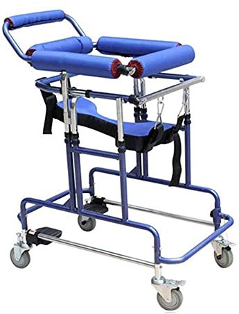 Rollator con Ruote, ausilio per Camminare in Piedi, deambulatore con Cuscini di Seduta, ausilio per la Mobilità per Adulti, Anziani e disabili, Doppio Comfort