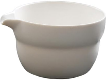 ＡＷＨＡＯ Cuenco para Matcha, Cuencos para Mezclar Matcha, 300 Ml, Cuenco de Té Tradicional de, Hecho a Mano para Comedor, Cocina, Principiantes, Blanco, Individual