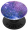 PopSockets 800934 PopGrip - Ausziehbarer Sockel und Griff für Smartphones und Tablets mit einem Austauschbarem Top - Glitter Nebula
