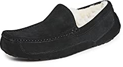 UGG Herren Ascot Hausschuh, Schwarz, 43 EU Weit