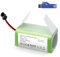 14,4V 3200mAh Batteria di Ricambio Li-ion, Compatibile con Eufy RoboVac 11, 11S, 15C, 15T, 30, 35C, Ecovacs Deebot N79 N79S DN622 e Conga Excellence 990, 950, 1090, Con 2 Spazzole Laterali