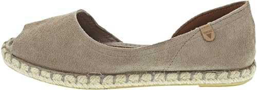 VERBENAS Espadrilles Cruz Serraje Piedra - Größe: 40