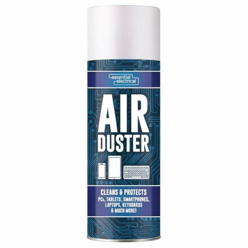 Air Duster Spray 400ml – Compressed Gas Cleaner for Laptop, Keyboard, PC, Printer, and Electronics – Dust Remover for Tech & Office Gadgets