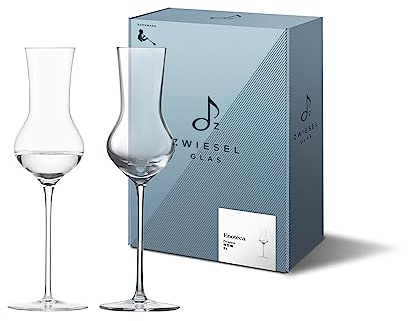 Zwiesel Glas Grappaglas Enoteca (2-er Set), in Handarbeit mundgeblasene Schnapsgläser mit Stiel, edle Kristallgläser für Grappa (Art.-Nr. 122087)