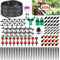 Irrigation Kit, Drip Irrigation 158 Pcs Garden Irrigation System DIY Micro Drip System Automatic Sprinkler Drip Irrigation Garden Watering for Plants 40M Irrigation Pipes