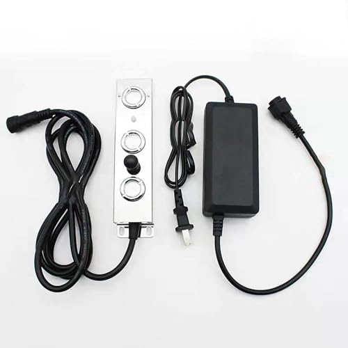 RIDAEX Ultraschallzerstäuber 3 Köpfe Aquarium Bonsai Pool Steingarten Zerstäuber Aquarium Spray Zerstäubungsplatte Zerstäubungskopf,B