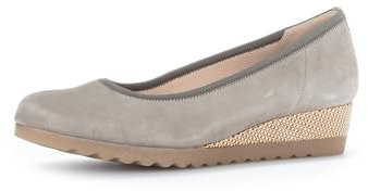Gabor Damen Keilpumps, Frauen Absatzschuhe,Moderate Mehrweite (G),stoeckelschuhe,Ausgehschuhe,Abendschuhe,Schilf (DuoFlecht),38.5 EU / 5.5 UK