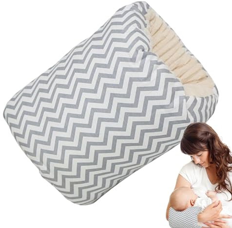 Imtrub Cozy Cradle, Cozy Cradle Pillow, Cozy Cradle Nursing Arm Pillow, Soft Comfortable Washable Baby Feeding Pillow with Arm for, Breastfeeding, Travel, Mom, Kids 25x23cm
