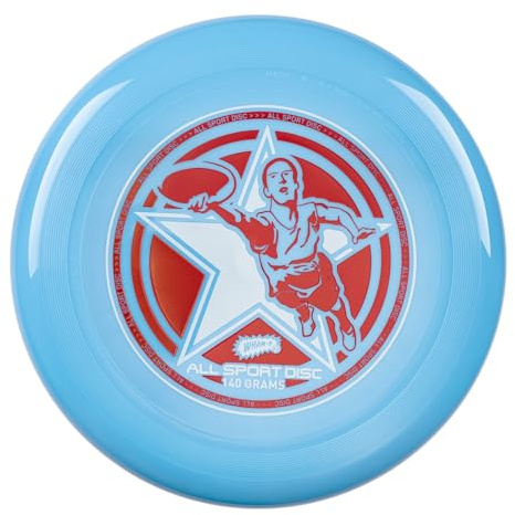 Wham-O Frisbee all Sport Disc 140g, 25.02cm, Impugnatura Resistente e Antiscivolo per Giochi all'aperto, Perfetto per Gli Sport di Squadra e Il Divertimento in Famiglia (81116-V2)