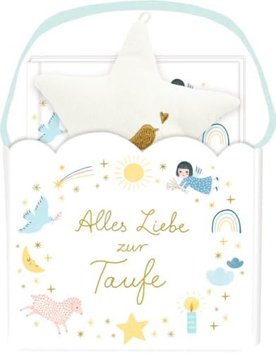 Geschenkset – Alles Liebe zur Taufe: Gute Wünsche, Wiegenlieder und Einschlafreime