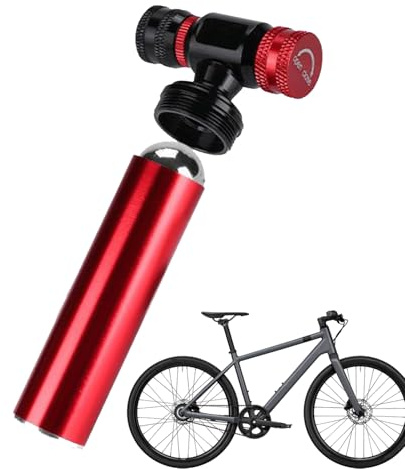 Tuxuseo cykeldäckfyllare – bärbar cykelluftpump – cykelpumpar för skoter cykling