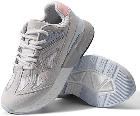 FitVille Extra Larghe Scarpe Donna da Ginnastica Sneakers con Supporto per Arco Plantare 35.5 EU X-Larga